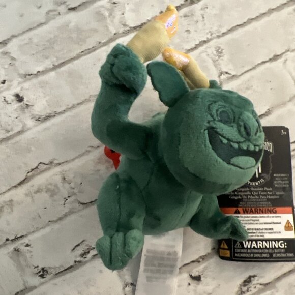2025 Disney Parks Haunted Mansion Gargoyle Shoulder Light Up Plush Toy New - Picture 2 of 3